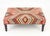George Smith Kilim Upholstered Ottoman For Sale In New York - Image 6 of 8