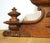 Wood Circa 1900 Carved French Oak Overdoor Panel With Dog and Hunt Trophy For Sale - Image 7 of 15