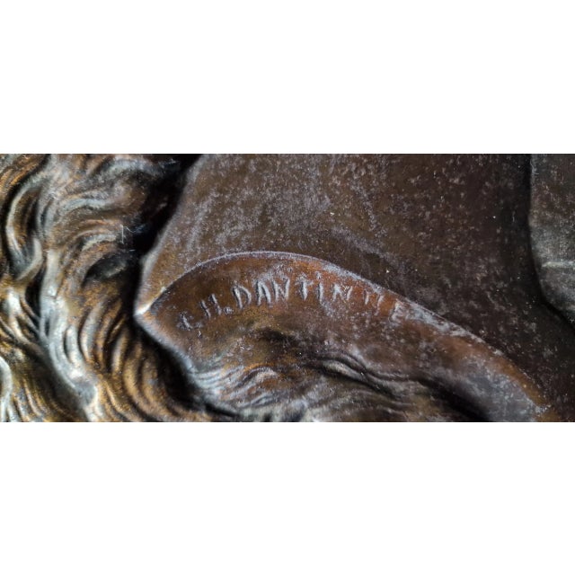 Bronze Plaque Allegory of Marianne For Sale - Image 3 of 10