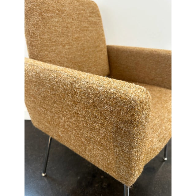 Mustard Pair of Mid-Century Modern Armchairs by Jg Furniture For Sale - Image 8 of 8
