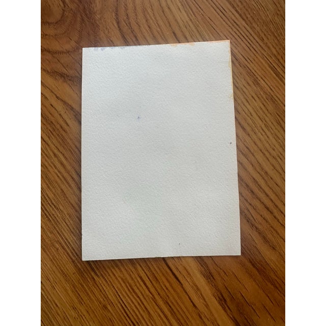 Contemporary “Golden Horizon” Signed Original Watercolor by Nancy Smith For Sale - Image 3 of 3