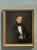 Coffee Vintage Framed Classical Gentleman Portrait For Sale - Image 8 of 12