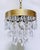 Bring timeless elegance and sophisticated glamour to your home with this exquisite vintage crystal upside-down cake...