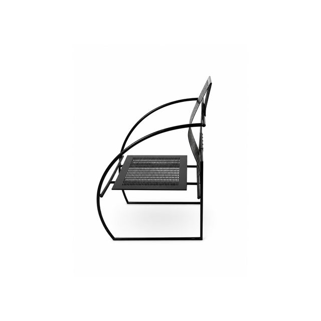 Contemporary Vintage Mario Botta Metal Chair For Sale - Image 3 of 7