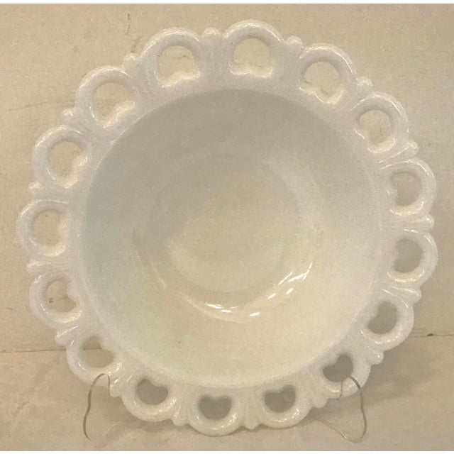 Vintage Milk Glass Bowl Chairish