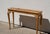 Queen Anne 1980s Handcrafted Queen Anne Sofa Table, Fire-Figured Sugar Pine Top For Sale - Image 3 of 14