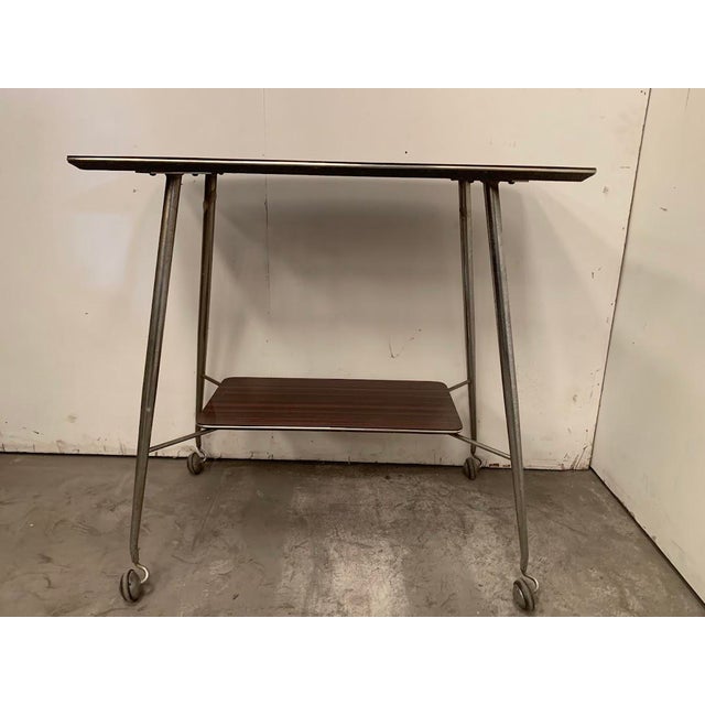Serving Table in Mahogany, 1960s For Sale - Image 6 of 7