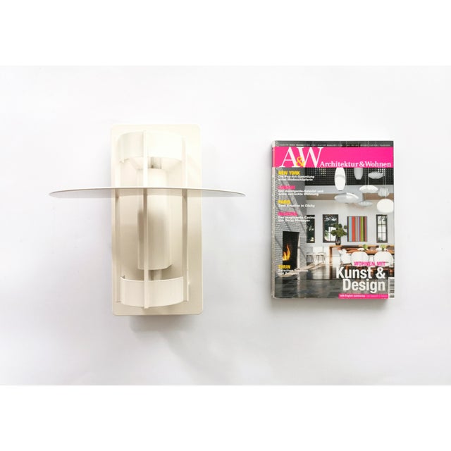 White Saturn Wall Lamp by Joachim Lepper for Louis Poulsen, Denmark, 1980s For Sale - Image 8 of 12