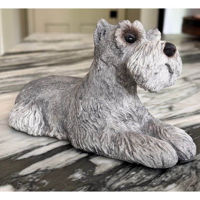 1981 Sandicast Schnauzer Figure For Sale - Image 10 of 15