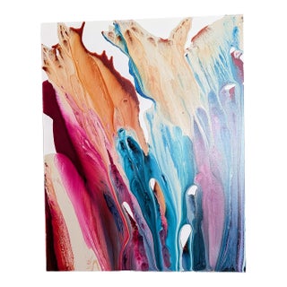 "Seascape" by Krispen Spencer — Original Acrylic Painting For Sale