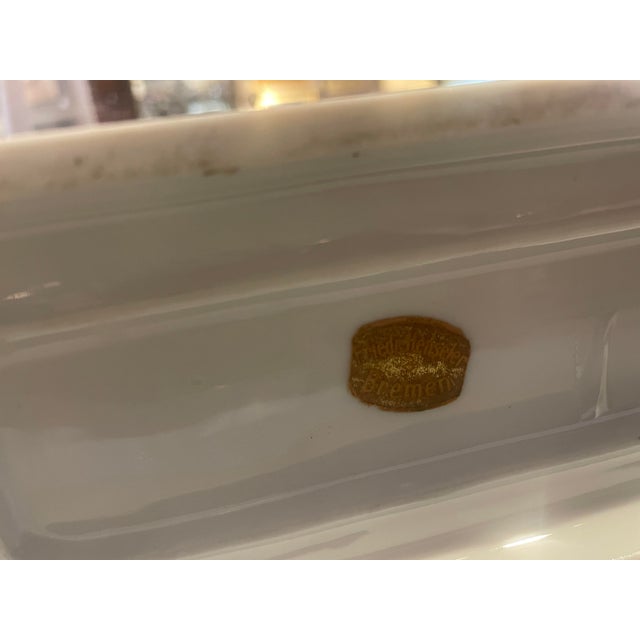 1930s 1930s Porcelain Hutschen Reuther German Shepherd by Max Daniel Herman Fritz Marked For Sale - Image 5 of 8