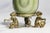 Wonderful Antique Polished Stone Specimen Eggs on Monkey Stands Grand Tour Mineral Collection Pair Home Decor For Sale - Image 9 of 16