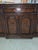 Luxurious Bernhardt dark wood sideboard buffet with stunning marble top - the perfect statement piece for your formal...