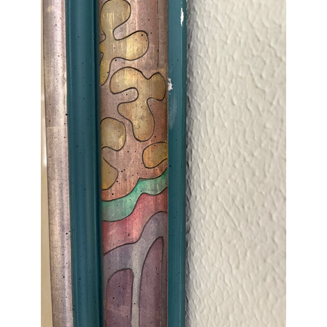 Contemporary Itzchak Tarkay 1980s Monumental 48" Signed Limited Edition Serigraph – Modern Figurative Composition – Custom Framed For Sale - Image 3 of 17