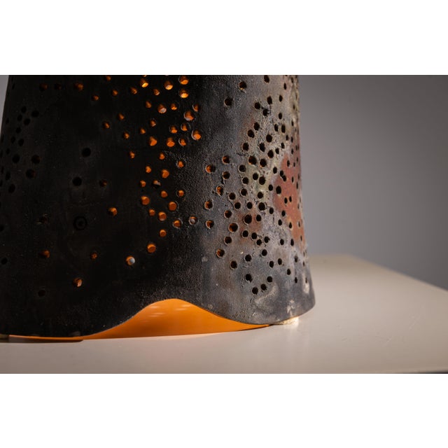 Sculptural Ceramic Table Lamp, 1970s For Sale - Image 14 of 15