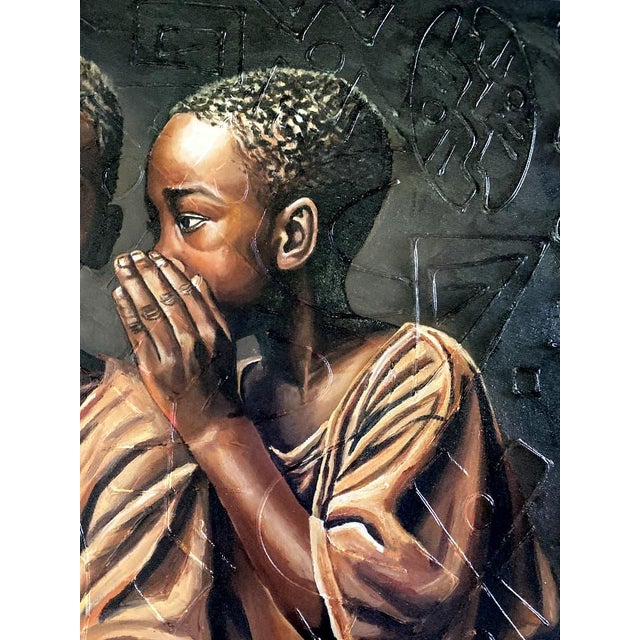2020s "Where Silence Speaks", Acrylic Painting on Canvas, 2026 For Sale - Image 5 of 6