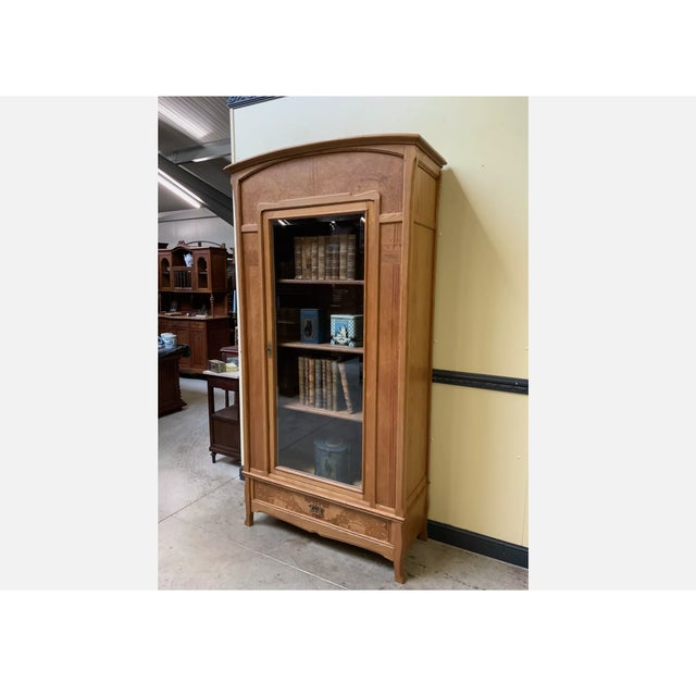 Antique Art Nouveau Display Cabinet, 1910 For Sale - Image 10 of 13