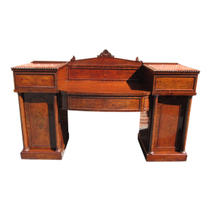 19th Century Double Pedestal William IV Mahogany Sideboard 1810-20