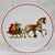 Vintage 1987 Vista Alegre Portugal “Christmas Magic” Porcelain Coasters, Set of 6 For Sale In Dallas - Image 6 of 9