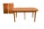 1970s Danish Teak Rounded Corners Extendable Rectangle Dining Table For Sale - Image 9 of 10