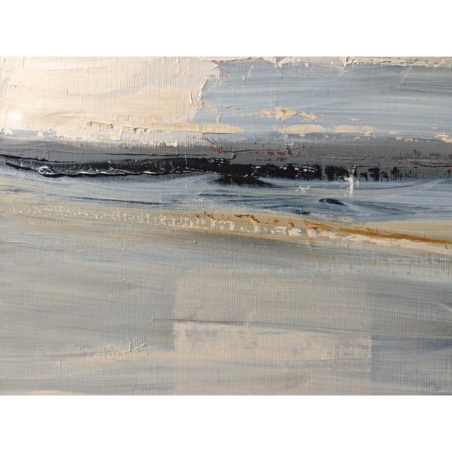 Instant Suspendu, Abstract Seascape, Contemporary, French, Framed by Sophie Dumont For Sale - Image 4 of 7