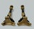 Antique Pair French Ormolu Bronze Dore Victorian Candlesticks Candelabra 19th Ct For Sale - Image 9 of 11