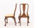 Kindel Furniture Pair of Kindel George II Style Mahogany Side Chairs For Sale - Image 4 of 9