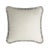 Contemporary HAPPY PILLOW EDITION Velvet Dirty White Cushion with Multicoloured Fringes by Lorenza Briola for LO Decor For Sale - Image 3 of 3