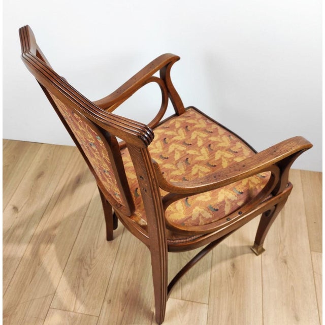 Wood Early 20th Century Chairs from Jacob & Josef Kohn, Austria, Set of 2 For Sale - Image 7 of 12