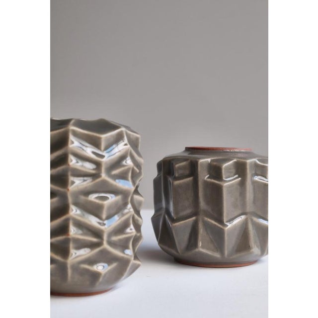Stoneware Vases by Melike Ababyianik for Royal Copenhagen, Denmark, 1960s, Set of 2 For Sale - Image 10 of 17