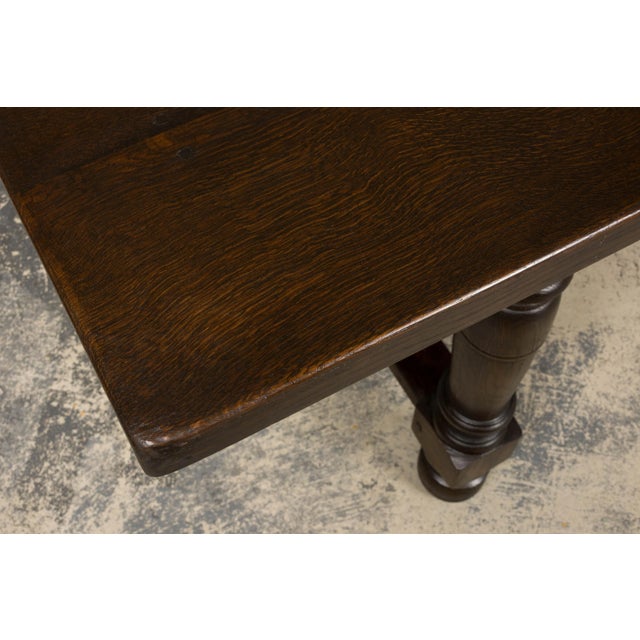 Antique French Louis XIII Style Oak Refectory Dining Table For Sale - Image 17 of 17