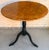 Biedermeier Style Burl Wood Tilt Top Round Breakfast Side Table For Sale - Image 4 of 5