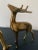 Mid 20th Century Vintage Brass Pair of Deer For Sale - Image 10 of 10