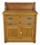 Antique Victorian Eastlake Carved Oak Parlor Cabinet Washstand Commode Chest 30" For Sale