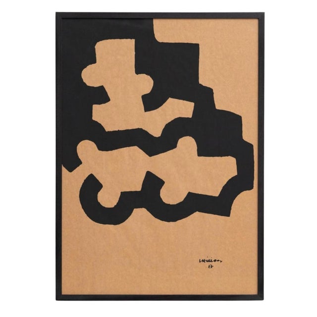 Two Prints of Eduardo Chillida’s "Mármol y Plomo" We are offering two prints of Eduardo Chillida’s art works "Mármol y...