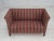 Danish 2-Seater Sofa in Red Striped Wool, 1960s For Sale - Image 6 of 18