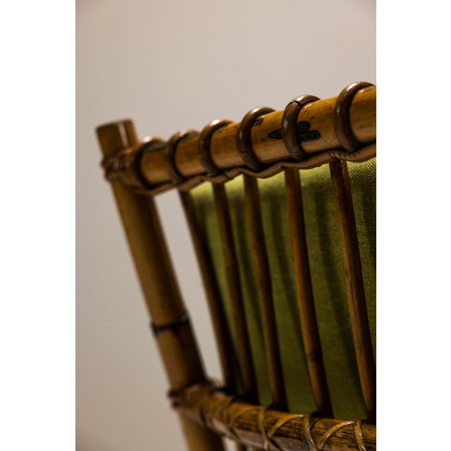 Set of Bamboo Armchairs in the style of Vivai Del Sud, Italy, 1970s For Sale - Image 16 of 18