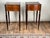 Wood Pair of American Classical Revival Mahogany Two-Drawer Work Tables, Circa 1880–1910 For Sale - Image 7 of 15