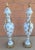 Pair of French Hand-Painted Porcelain and Gilt Metal Amphoras with no chips or cracks. Measure 5" in width, 4" inches in...