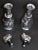 Silver Vintage Carrol Boyes Man & Women Collectible Aluminum Bottle & Stopper Vessels- a Pair For Sale - Image 8 of 12