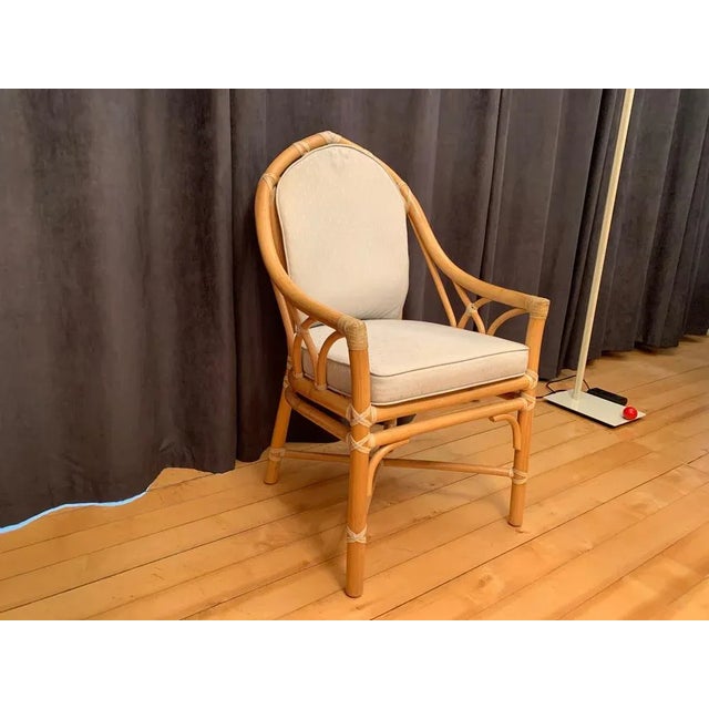 American Armchair from McGuire, 1970s For Sale - Image 3 of 10