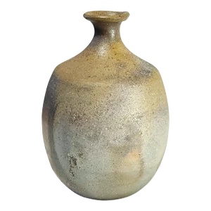 1950s Japanese Bizen Ware Sake Vessel Tokkuri