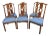 Asian Style Fruitwood Carved Dining Chairs - Set of 6 For Sale
