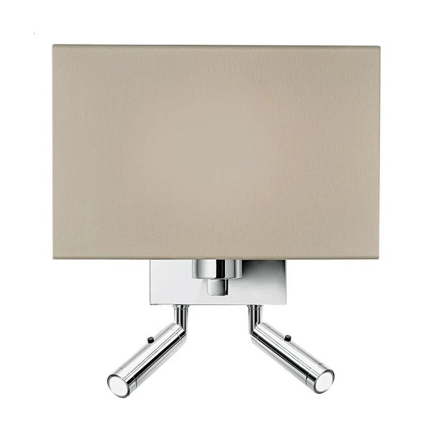 Gotham Lighting Polished Chrome Led Focus Reading Light With Shade For Sale - Image 4 of 4
