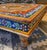 Handmade Mango Wood Bajot Table - 18" Hand Painted Indian Chowki - Mandala Floor Table for Meditation, Boho Coffee Table,...