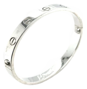 Cartier Love Bracelet in 18k White Gold