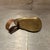 Vintage Mid-Century Modern Triangular Tray Hammered Brass For Sale In San Diego - Image 6 of 8