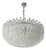 Trilobo Ceiling Lamp in Metal and Murano Glass by Workshop Venini, Italy 1970s For Sale