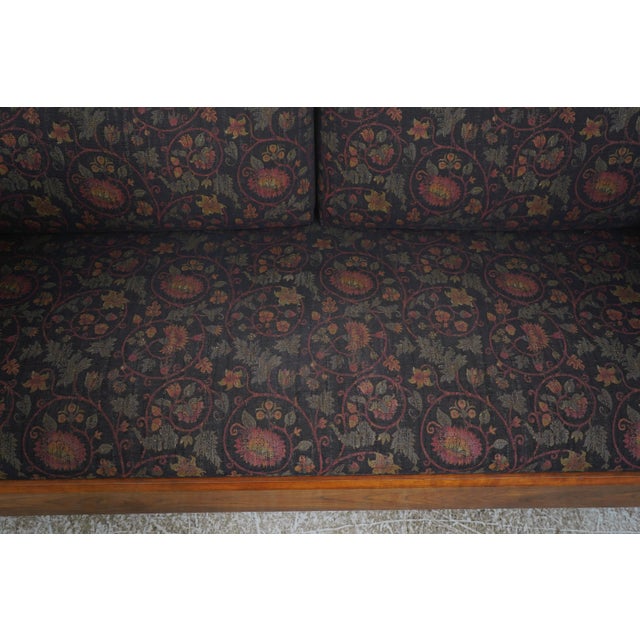 Stickley Arts & Crafts Cherry Mission Style Sofa For Sale - Image 11 of 18