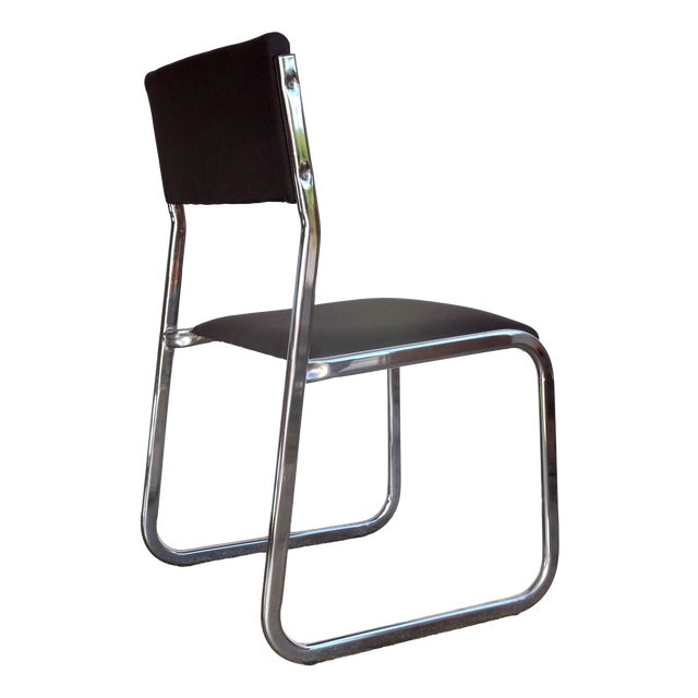 Space Age Chrome Desk Chair, Germany, 1970s For Sale